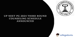 UP NEET PG 2024: Third Round Counselling Schedule Announced, Check Dates Now.